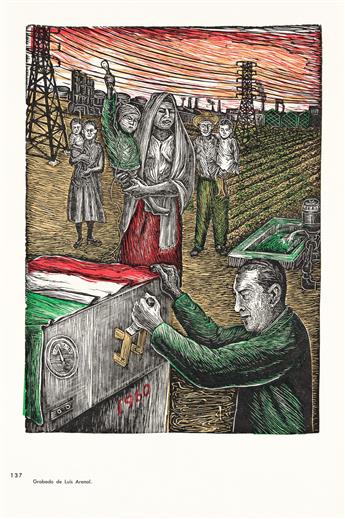 TALLER DE GRÁFICA POPULAR 450 Años de Lucha: Homenaje al Pueblo Méxicano.